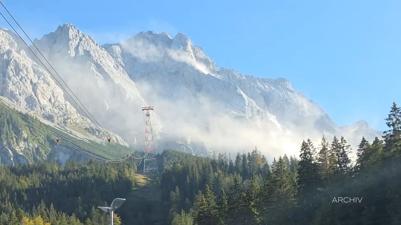 Video: Felssturz an der Zugspitze: So sollen Frühwarnsysteme helfen