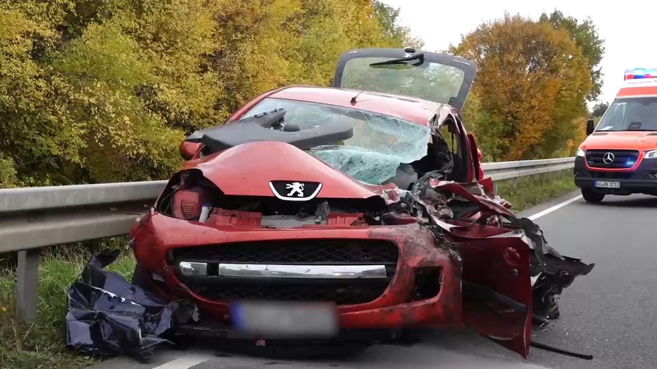 Video: Tödlicher Unfall auf B13: 81-Jähriger bei Eibelstadt gestorben