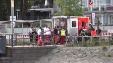 13-year-old died after jumping into the Elbe