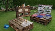 DIY pallet furniture for indoors and outdoors
