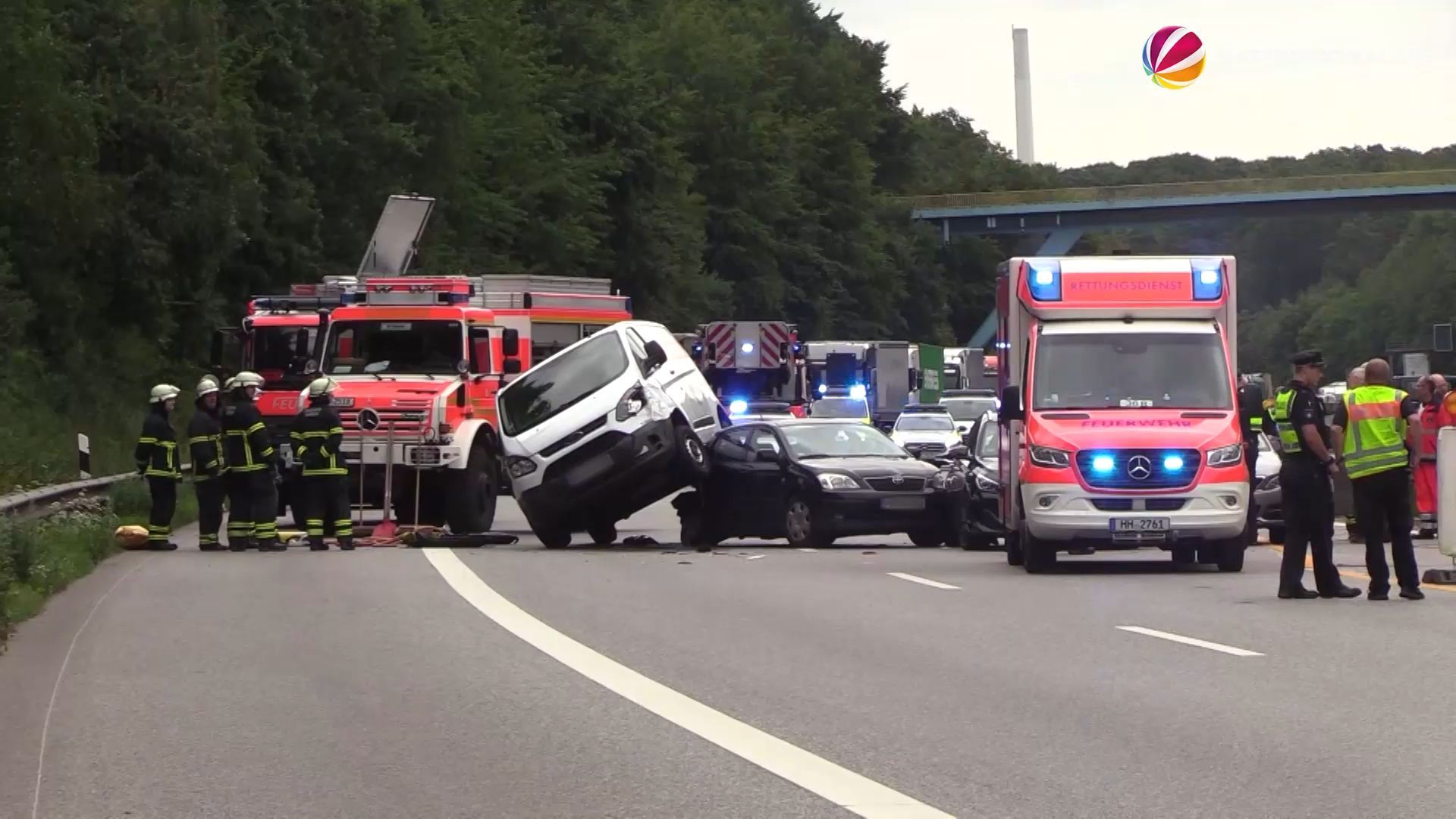 Unfall Auf A7 Bei Hamburg Löst Vollsperrung Aus