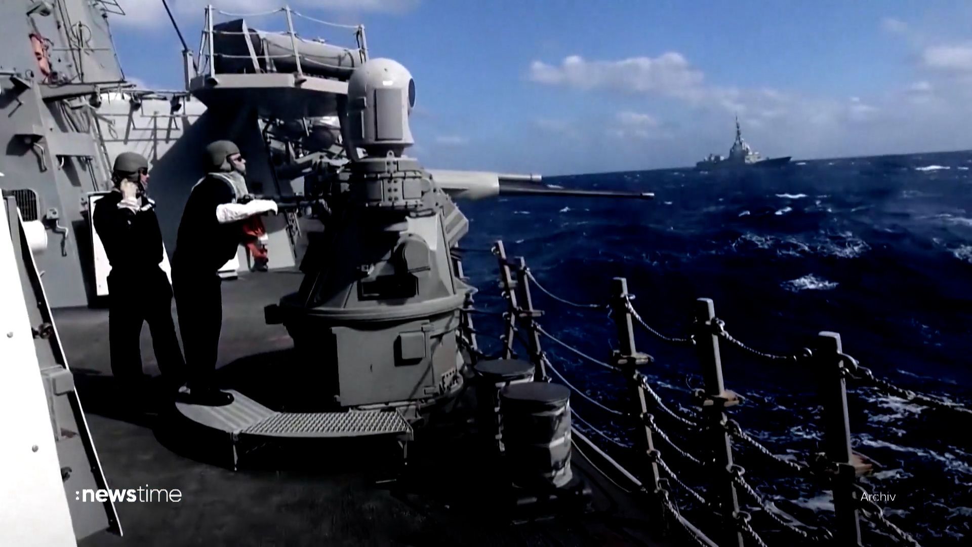 US-Kriegsschiff gegen Huthi-Rebellen: Reaktion auf Nahost-Konflikt