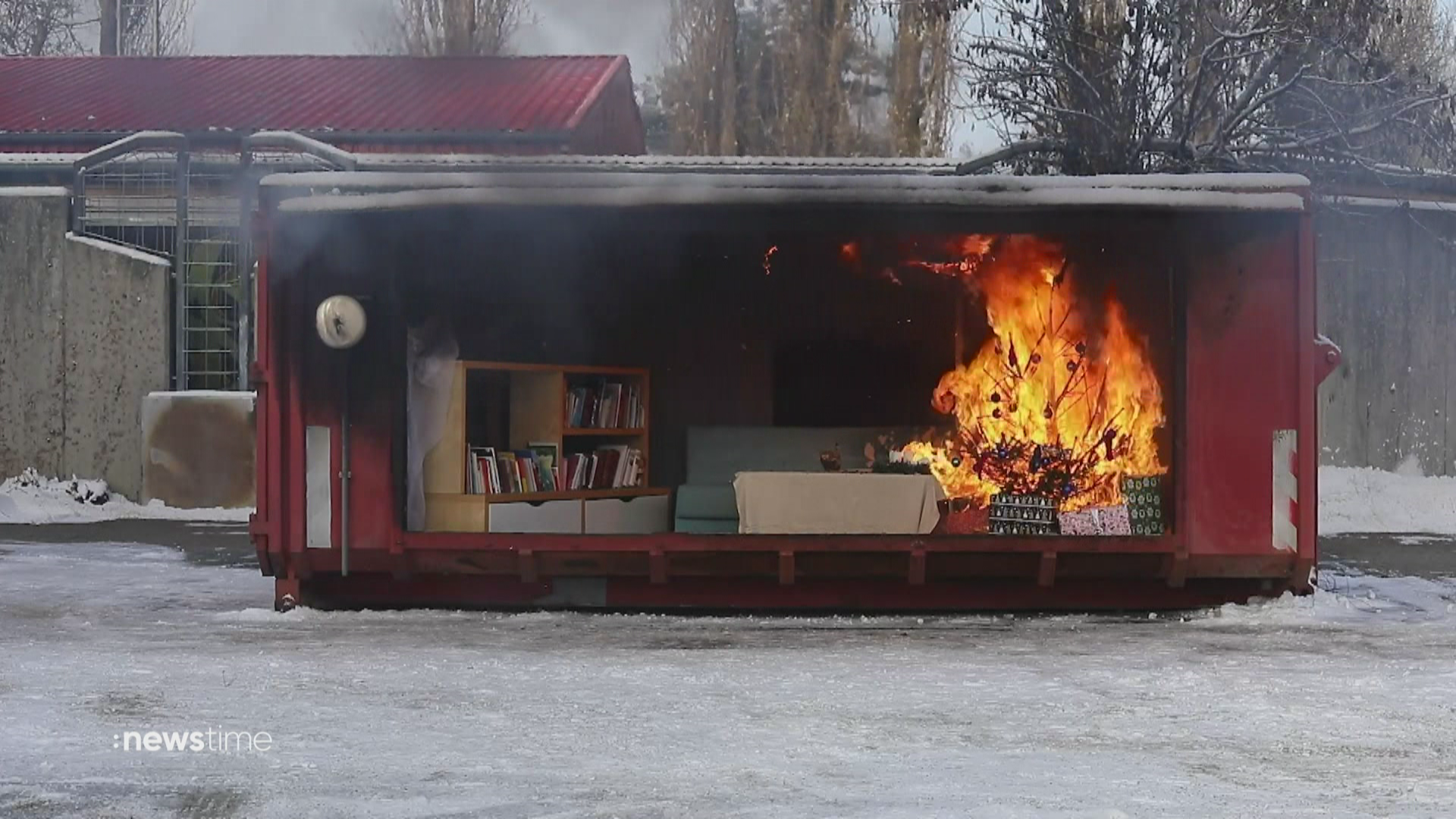 Berliner Feuerwehr warnt vor Feuerinferno an Weihnachten
