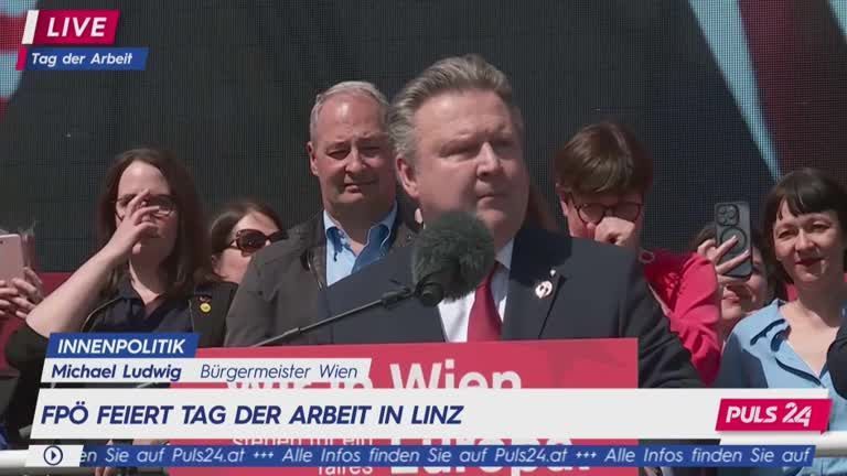 1. Mai: Die ganze Rede von Michael Ludwig (SPÖ)