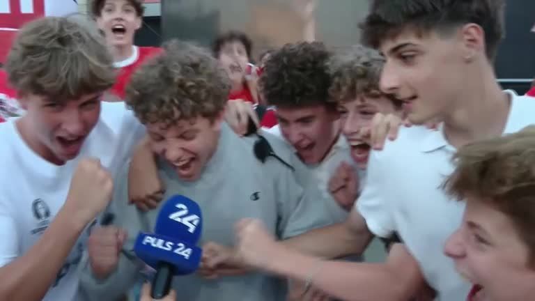 "Jetzt gwimma den Schaß" - ÖFB-Fans feiern Gruppensieg