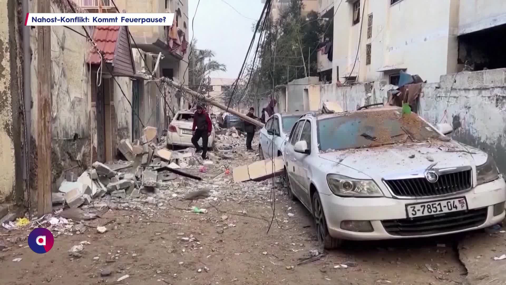 Gazastreifen: Kommt Waffenruhe?