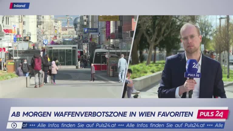 Waffenverbotszone am Reumannplatz ab Samstag in Kraft