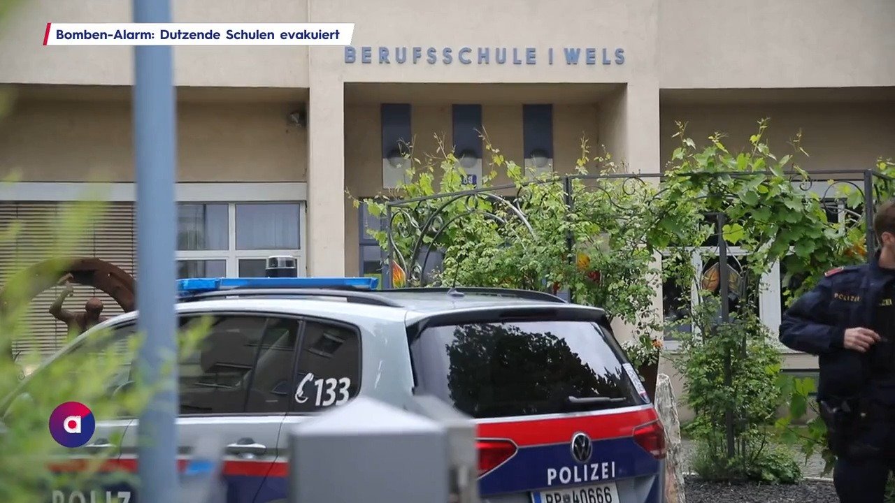 Video: Bombendrohungen: Dutzende Schulen evakuiert