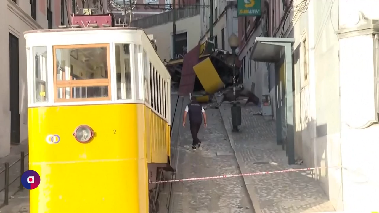 Video: Standseilbahn-Unglück: Schock und Trauer in Lissabon