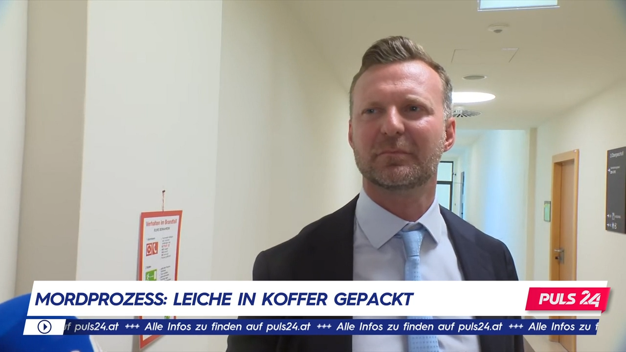 Video: Mordprozess: Leiche im Koffer gebackt
