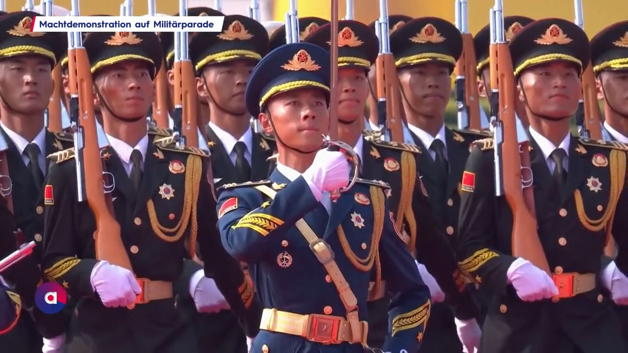 Video: Treffen der Autokraten: Große Militärparade in Peking