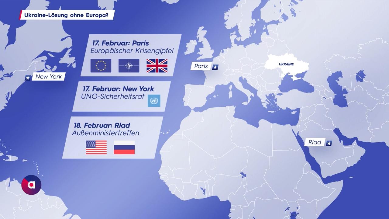 Ukraine-Lösung ohne Europa? USA und Kreml nähern sich an