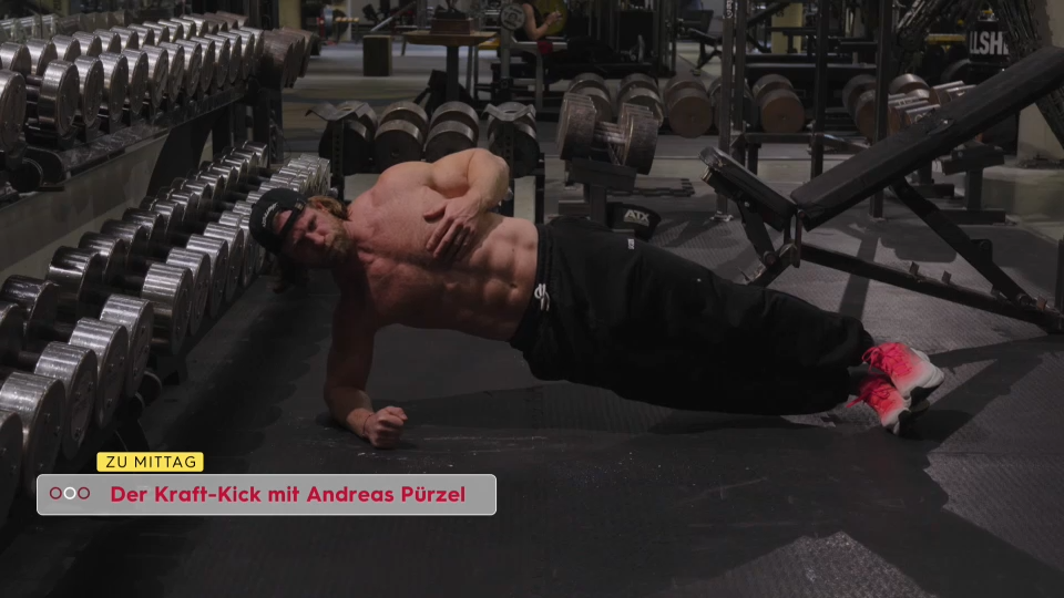 Video: Powerpause: Bauchmuskulatur trainieren