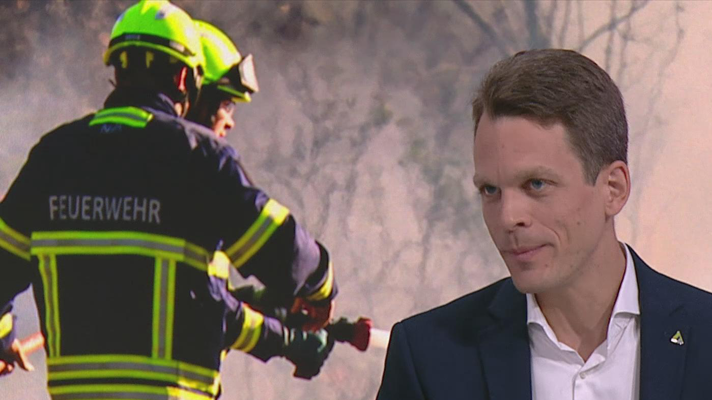 Video: Mehrere Waldbrände wüten in Europa