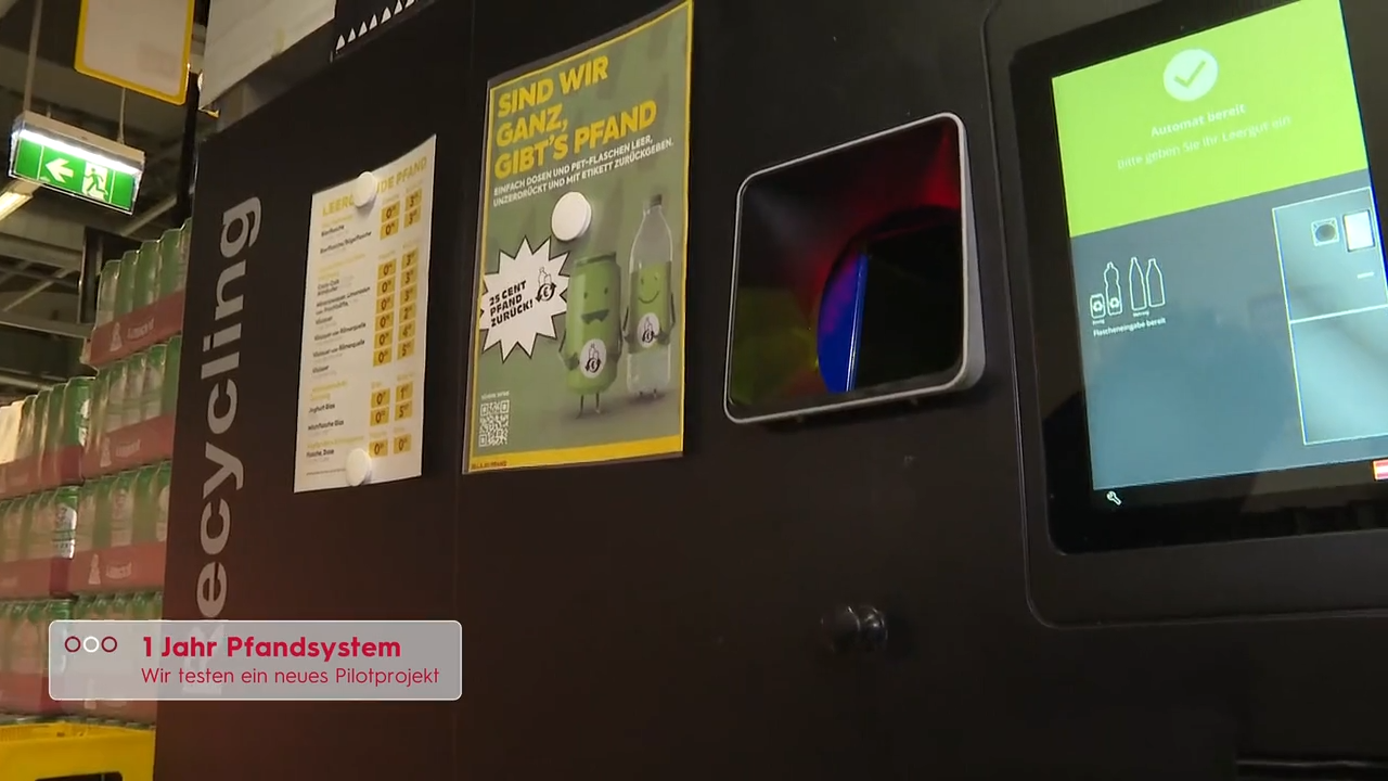Video: Ein Jahr Pfand: Flaschen sammeln zahlt sich aus