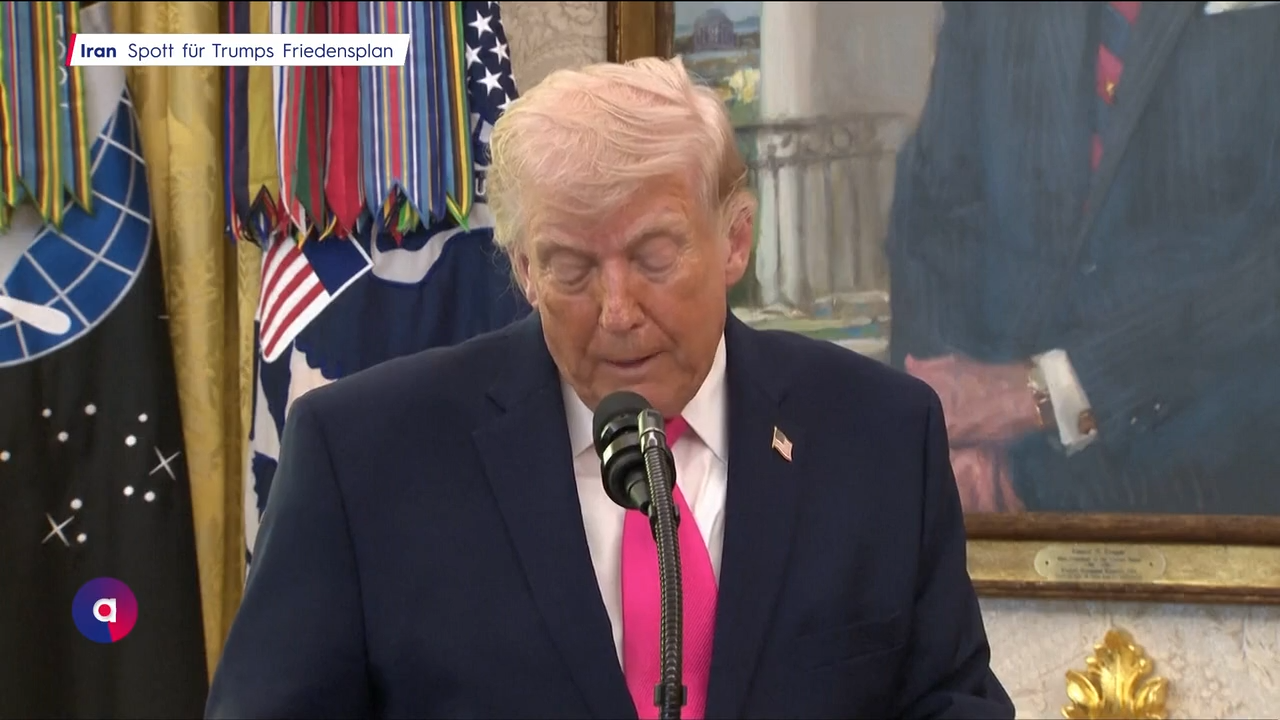 Video: Iran: Spott für Trumps Friedensplan